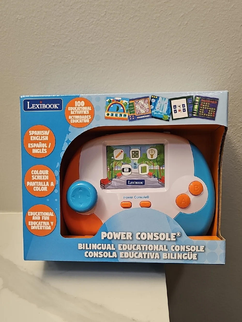 LexiBook Power Console Bilingual Educational Console. Spanish/English. New.